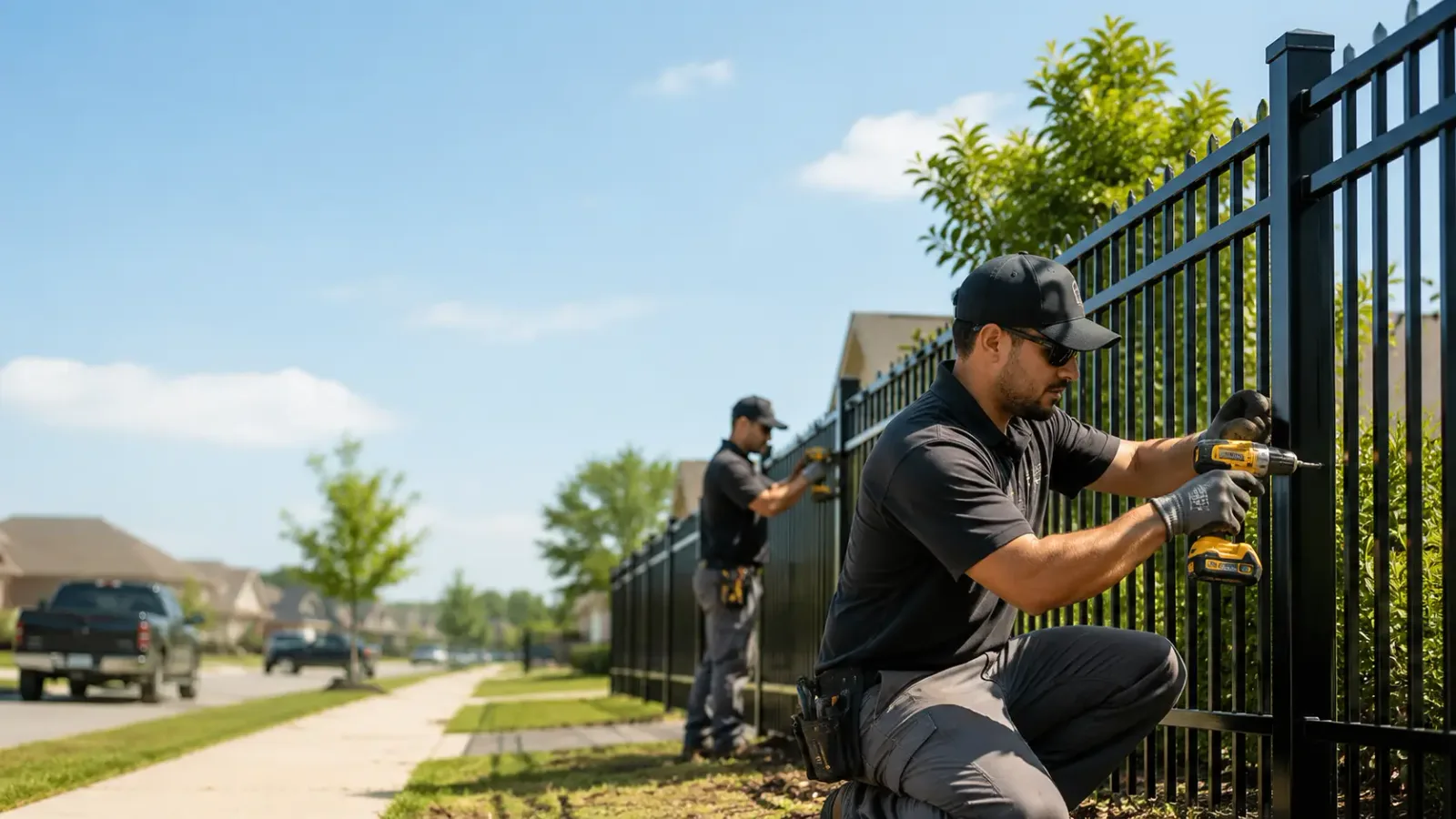 Metal Fence Installation in Norway, IA
